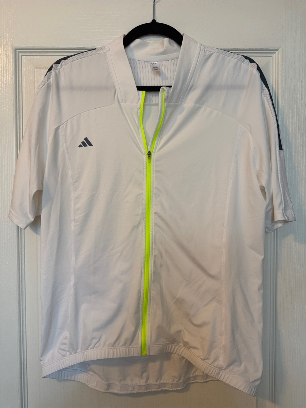 adidas Men’s White Cycling Jersey